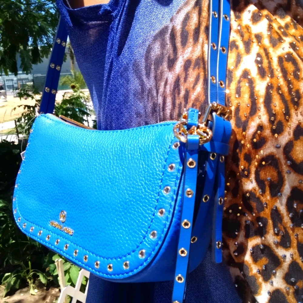 MK Blue Purse Michael Kors